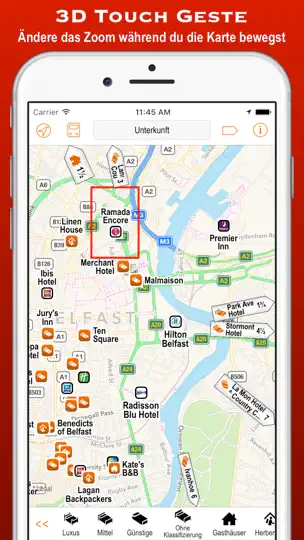 Screenshot von Poison Maps - UK & Irland auf dem iPhone 5