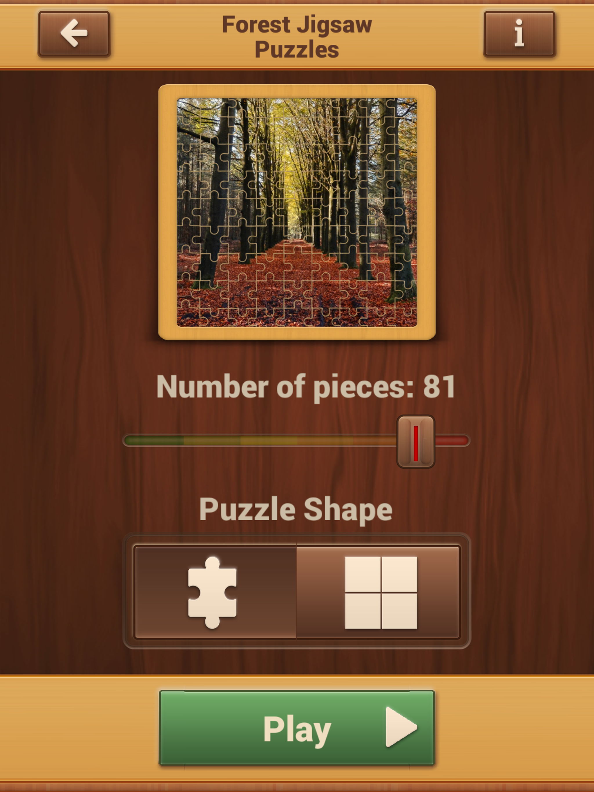 Forest Puzzle Game - Nature Picture Jigsaw Puzzles