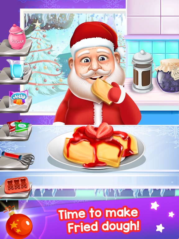 Santa Food Maker Cooking Kid Games (Girl Boy) iPad screenshot 4 - Games app
