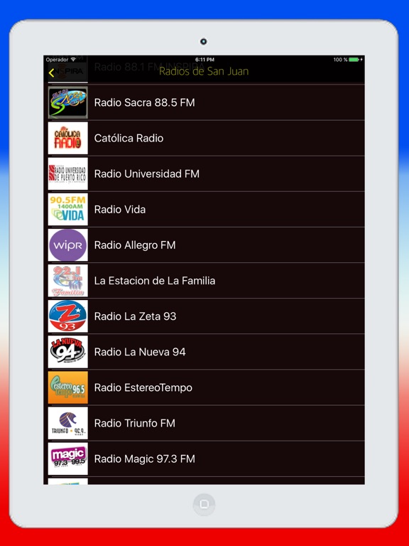 Screenshot #6 pour Radios Puerto Rico - Emisoras de Radio en Vivo FM