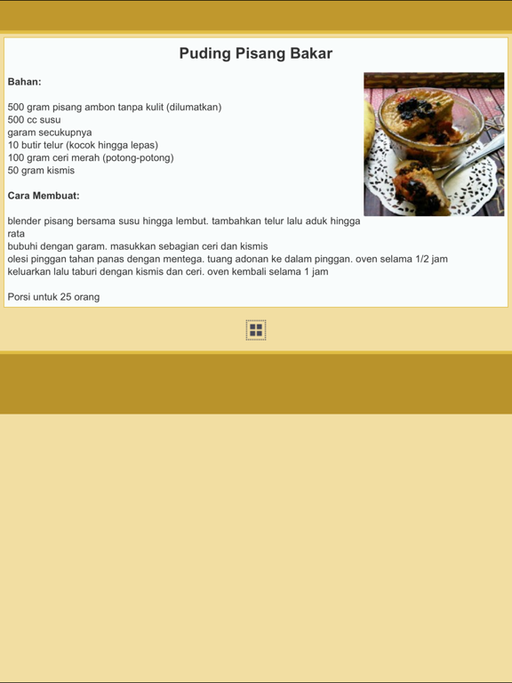Screenshot #6 pour Resep Pisang Indonesia
