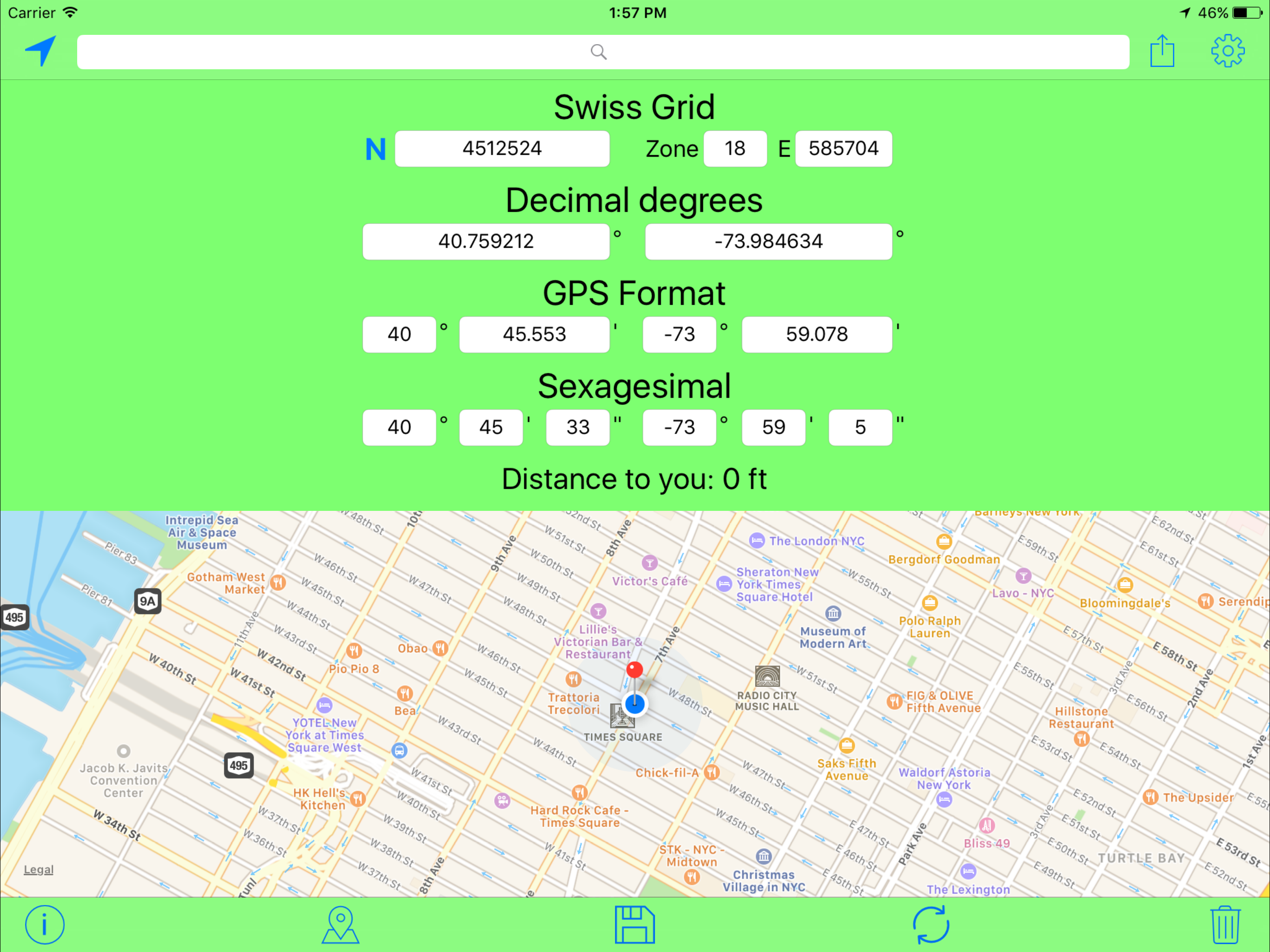 UTM Coordinates Tool