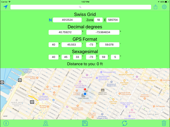 Screenshot #5 for UTM Coordinates Tool