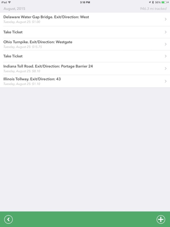 Screenshot #5 pour Tollsmart Toll Tracker
