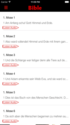 German Bible Audio - die bibel deutsch mit audio screenshot 3