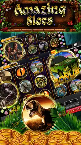 Game screenshot Jurassic Slot Machines Casino Carnivores VIP Slots mod apk