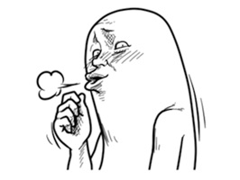 40 very funny expression stickers