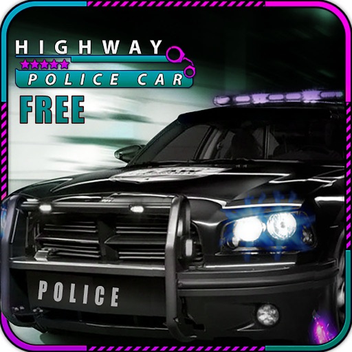 Highway Police Car free iOS App