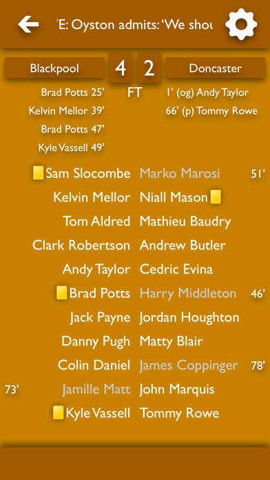 Screenshot #2 pour All The News - Blackpool FC Edition