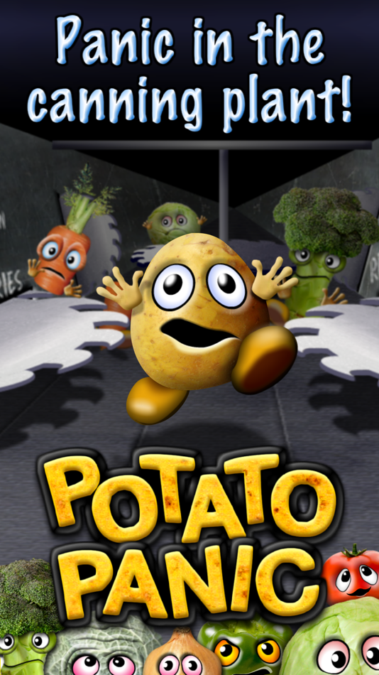 POTATO PANIC - action runner fun game - 3.3.3 - (iOS)