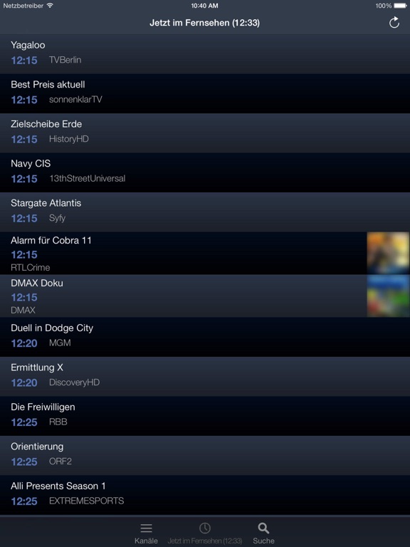 Screenshot #5 pour Das TV Deutschland für iPad Guide