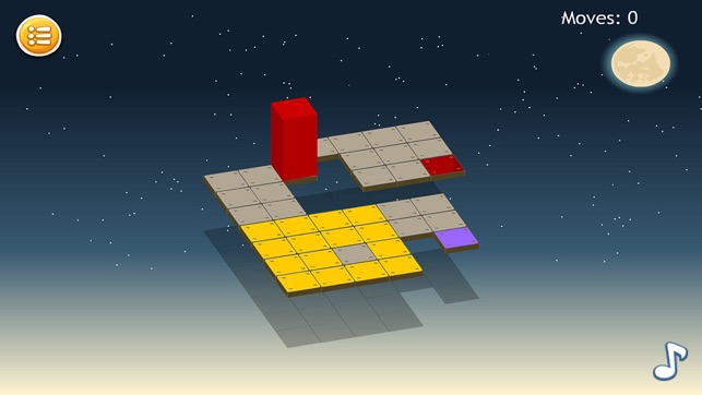 3D - Bloxorz Game (Difficulty 6)