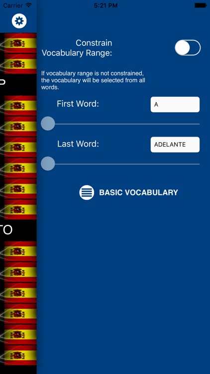 Alumno: Spanish Flashcards screenshot-4