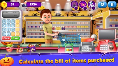 Screenshot #3 pour Halloween Supermarket Store