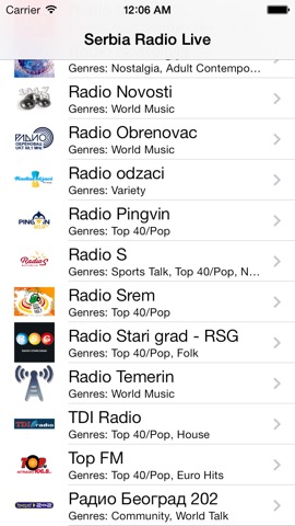 Serbia Radio Live Player (Serbian / Србија / српски радио)のおすすめ画像2