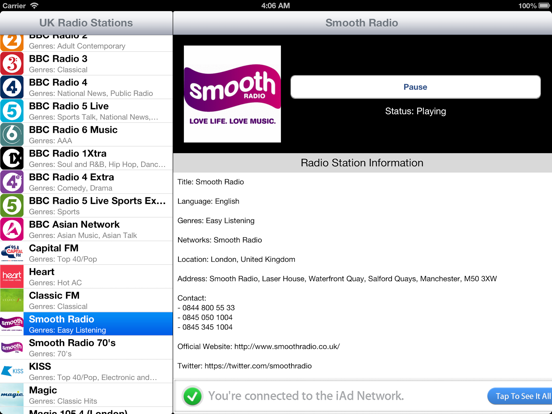 Screenshot #5 pour UK Radio Live (United Kingdom)