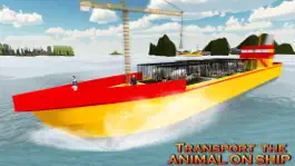 Game screenshot Cargo Ship Animal Transporter & Boat Sailing Game apk