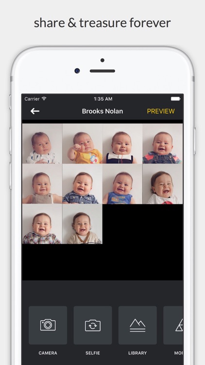 Facelapse - face changes over time in slideshow screenshot-4