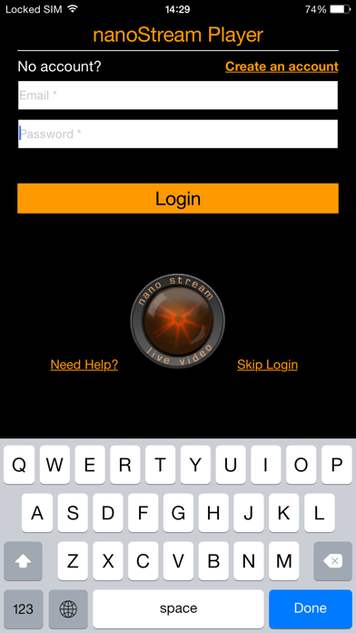 Screenshot #1 pour nanoStream Live Video Player
