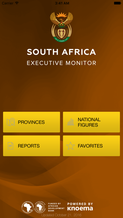 Screenshot #1 pour South Africa Executive Monitor