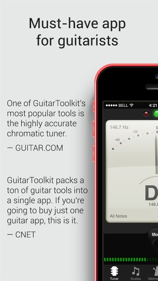 GuitarToolkit - tuner, metronome, chords & scalesのおすすめ画像1