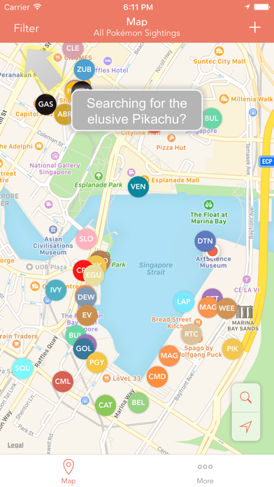 PokéDoké - Crowdsourced Map for Pokémon GOのおすすめ画像1
