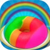 DIYレインボー甘いドーナツケーキメーカー - ドーナツシェフ - iPhoneアプリ