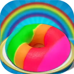 DIY Rainbow Sweet Donut Cake Maker - Donuts Chef app icon