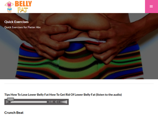 Screenshot #5 pour Belly Fat Exercises to Burn Abdominal Fat!