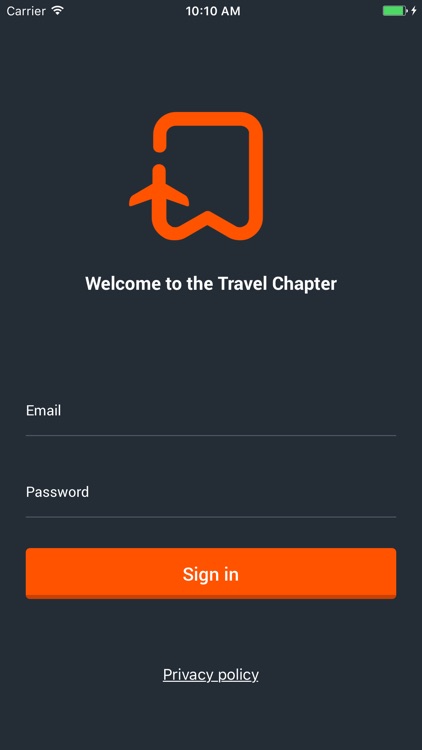 the travel chapter login