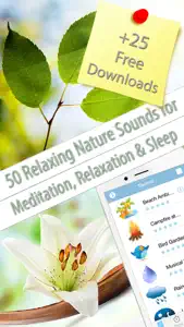 Free Relaxing Nature Scenes to Reduce Stress & Anxiety screenshot #1 for iPhone