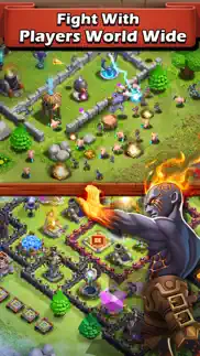 clans of heroes - battle of castle and royal army iphone screenshot 2