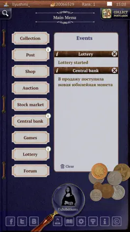 Game screenshot Numismatist hack
