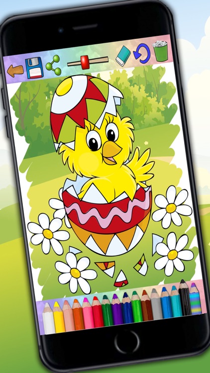 Paint Easter egg decorate & color bunnies - Pro