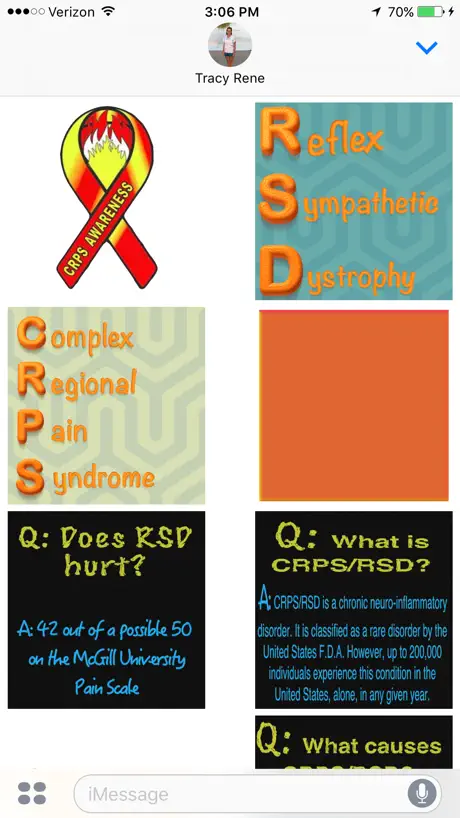 RSD/CRPS Awareness - Sticker Pack