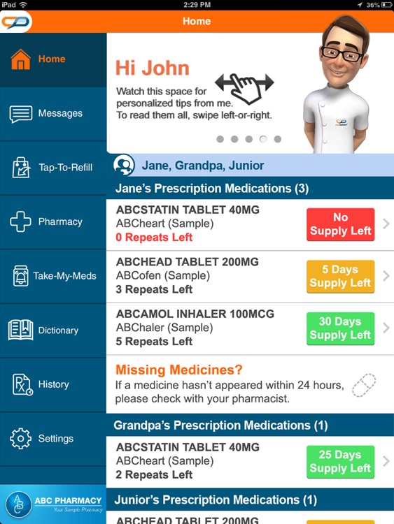 MedAdvisor for iPad