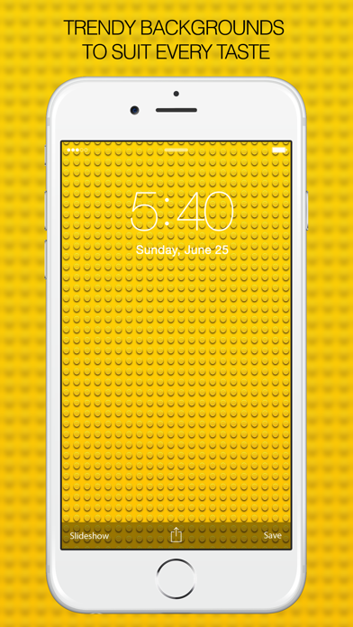 How to cancel & delete Yellow Wallpapers & Yellow Backgrounds from iphone & ipad 4