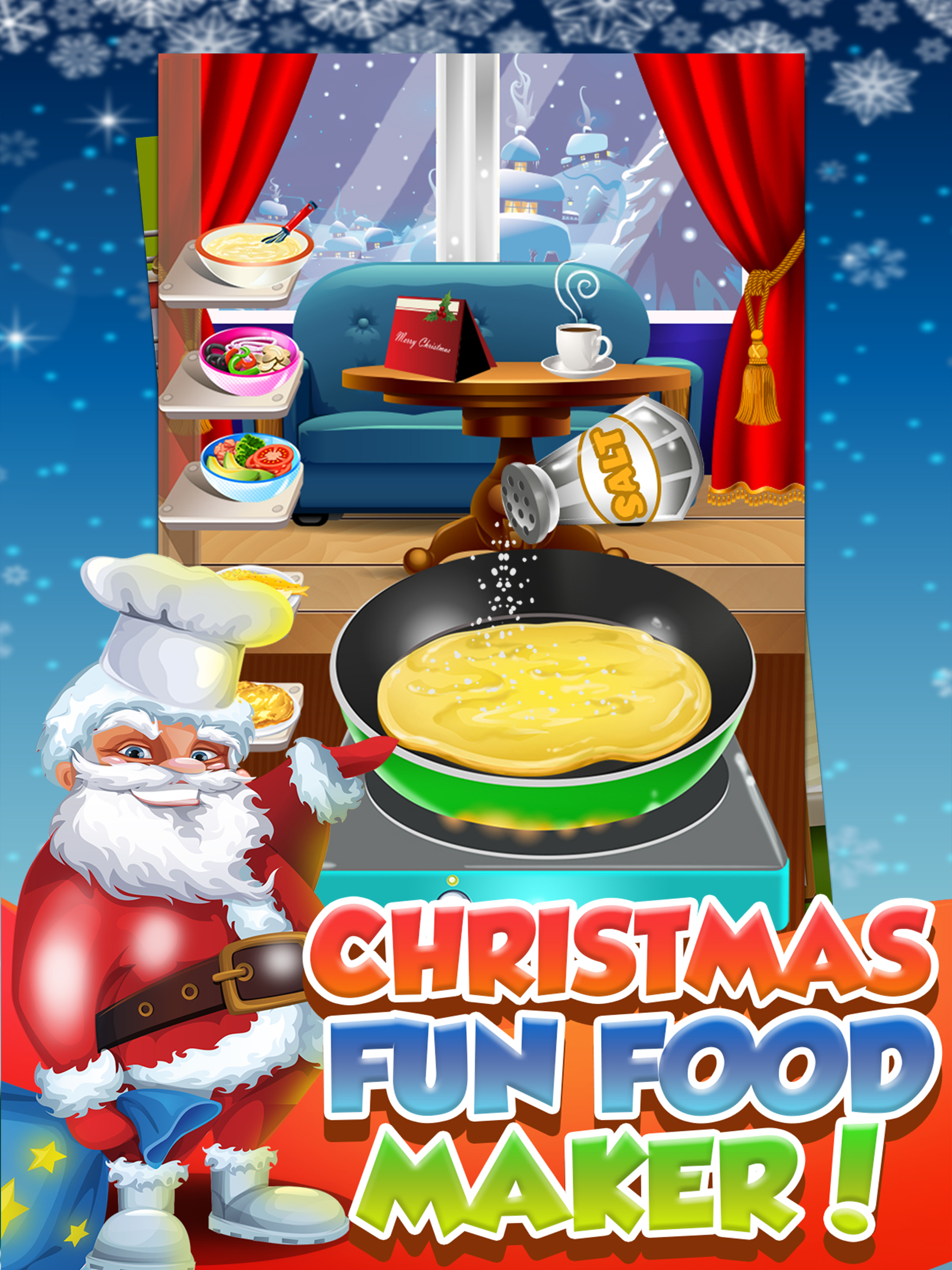 Christmas Food Maker Kids Cooking Games