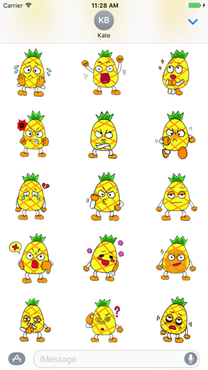 Devil Pine - Cutest pineapple stickers(圖3)-速報App