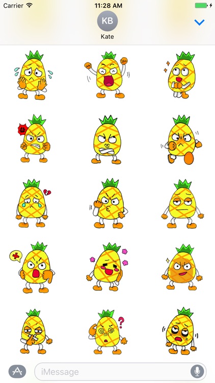 Devil Pine - Cutest pineapple stickers