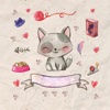 Lovely Cat Animated Sticker