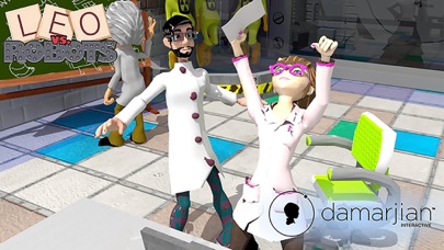 Leo VS Robots iPhone screenshot 1 - Entertainment app