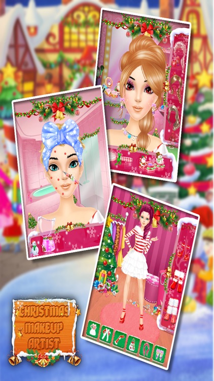 Christmas Makeup Artist screenshot-3