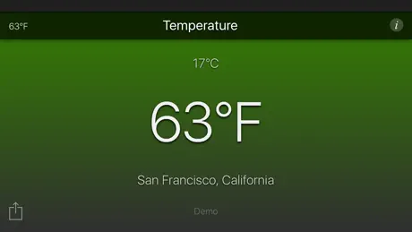 Temperature App