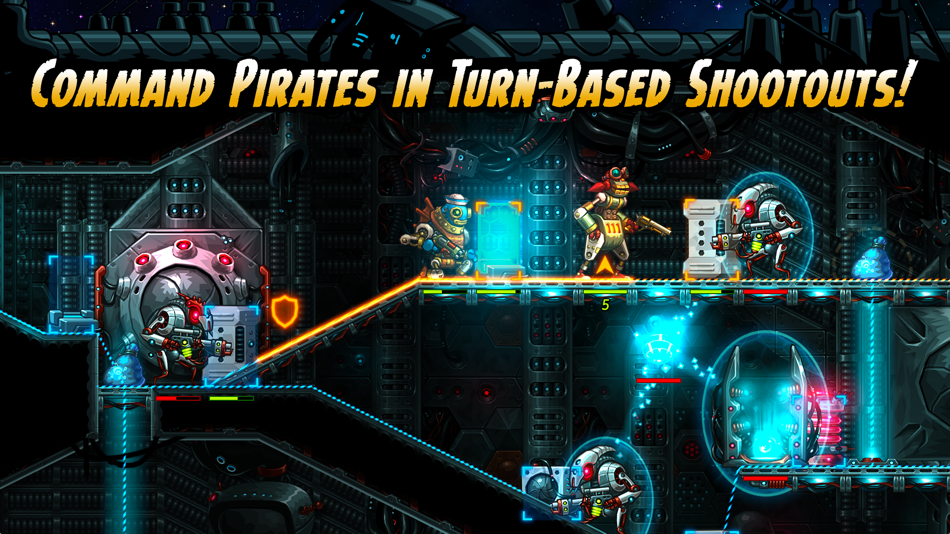 #2. SteamWorld Heist (iOS) Ved: Image & Form International AB