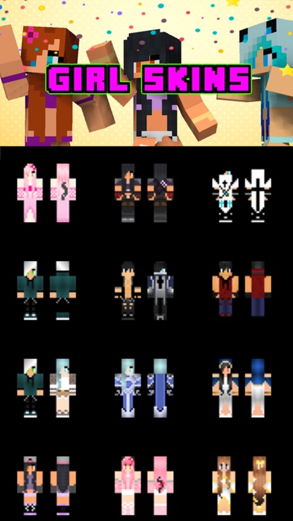 Girl Skins for Minecraft PE (Pocket Edition Skins)