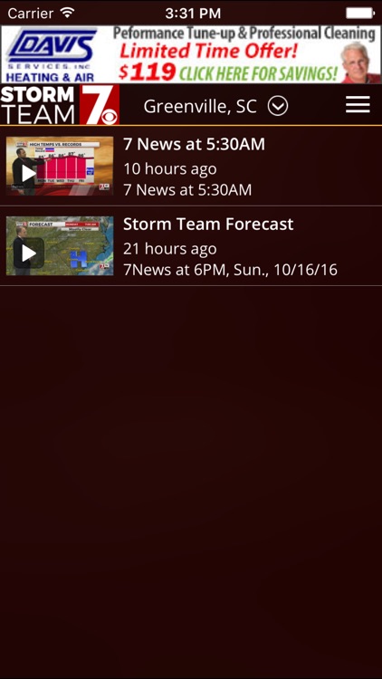 WSPA Weather - Radar and forecasts screenshot-4
