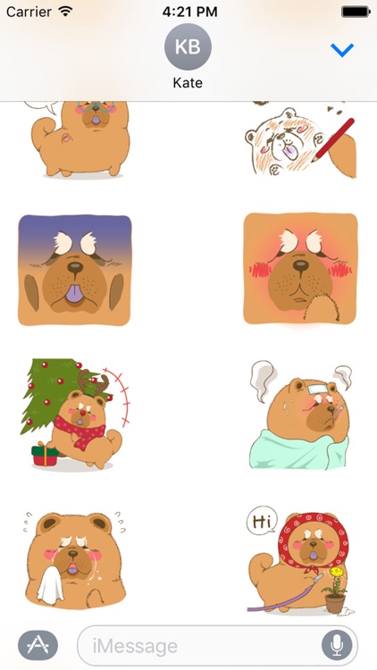 Chowchow dog Sticker