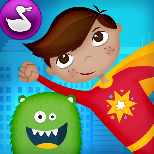 Superhero Comic Book Maker HD - by Duck Duck Moose Icon