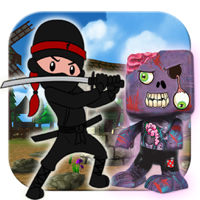 Ninja Zombie Rakasa Pembunuh -Ninja vs zombie 3D